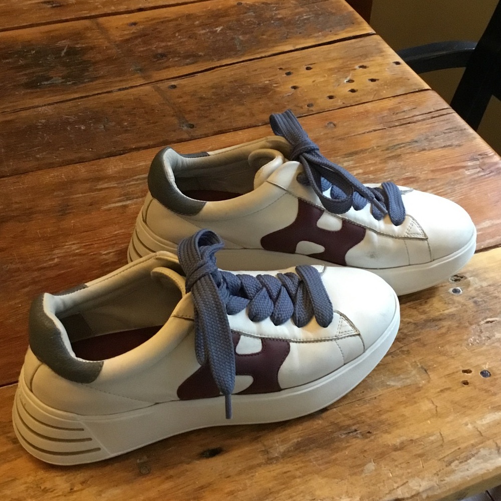 Women’s HOGAN Leather Rebel Sneakers